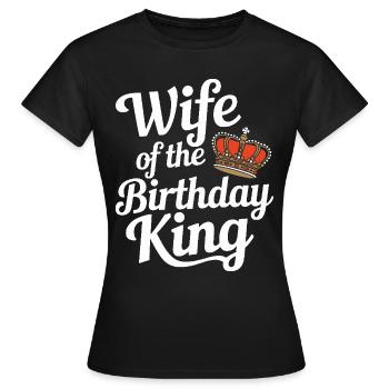 Frau Ehefrau Partnerin Familie Verheiratet - Frauen T-Shirt - Schwarz - Vorne - AI Model Female 172 dark (172cm)