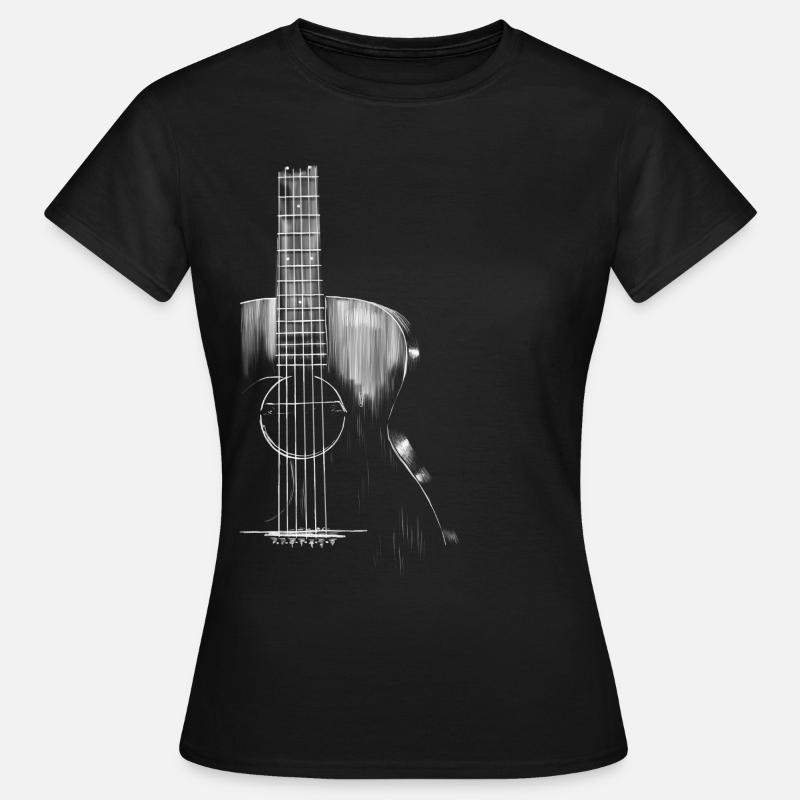Guitar - Women's T-Shirt - black