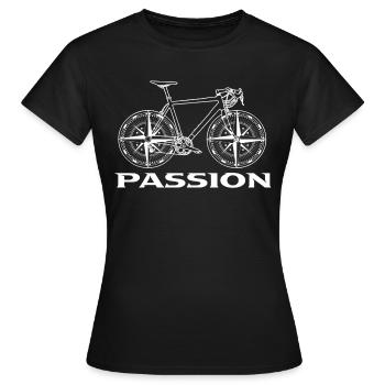 Bike - Frauen T-Shirt - Schwarz - Vorne - AI Model Female 172 dark (172cm)