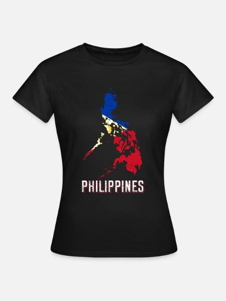 Philippinen - Frauen T-Shirt - Schwarz