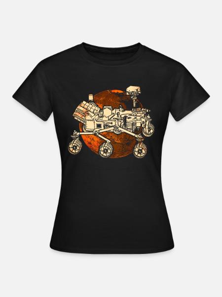Preserverance Mars 2020 Rover - Frauen T-Shirt - Schwarz