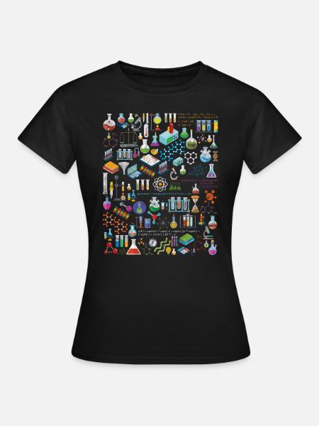 The Physics Math Chemistry - Women's T-Shirt - black
