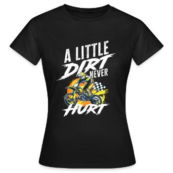 Motocross Extremssport Rennen Geschenk - Frauen T-Shirt - Schwarz - Vorne - AI Model Female 172 dark (172cm)