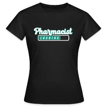 Apotheker Geschenk, Apotheke Pharmazie, Apotheker - Frauen T-Shirt - Schwarz - Vorne - AI Model Female 172 dark (172cm)