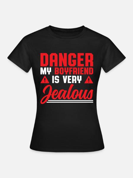 eifersüchtiger freund - Frauen T-Shirt - Schwarz