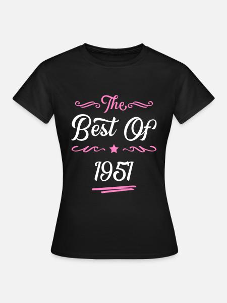 1951 best of - Frauen T-Shirt - Schwarz