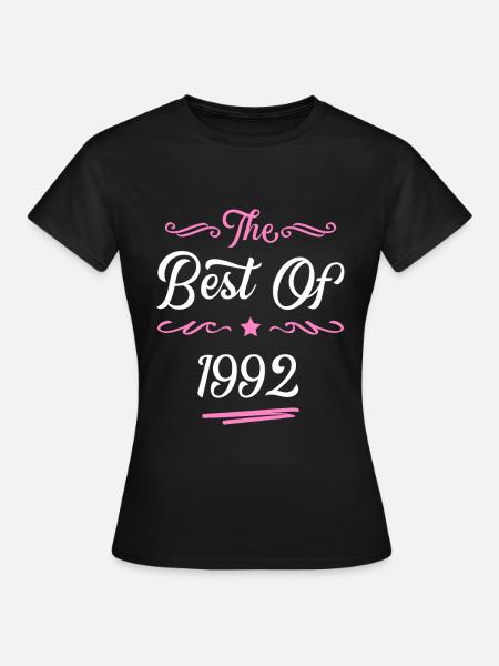 1992 best of - Frauen T-Shirt - Schwarz