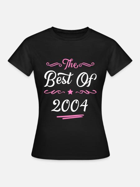 2004 best of - Frauen T-Shirt - Schwarz