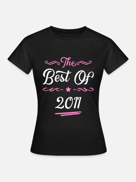 2011 best of - Frauen T-Shirt - Schwarz