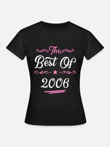 2006 best of - Frauen T-Shirt - Schwarz