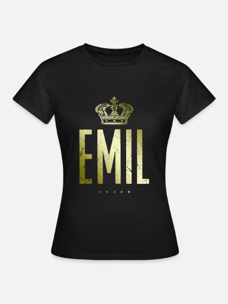Emil - Frauen T-Shirt - Schwarz