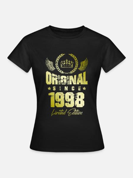 1998 limited edition - Frauen T-Shirt - Schwarz