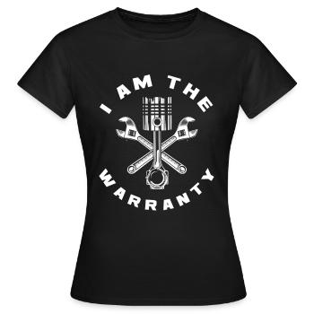 Automechaniker Garantie - Frauen T-Shirt - Schwarz - Vorne - AI Model Female 172 dark (172cm)