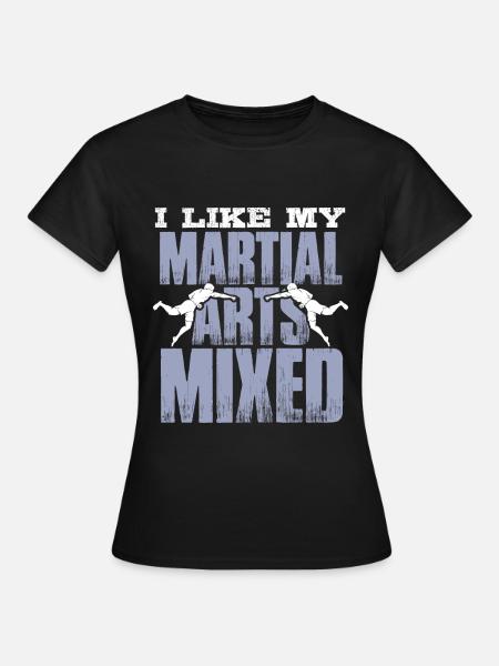 martial arts mixed mma - Frauen T-Shirt - Schwarz