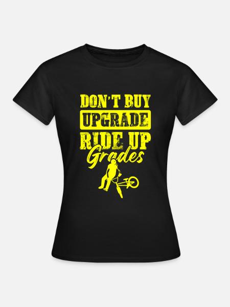 bmx fahrer - Frauen T-Shirt - Schwarz