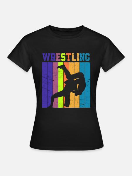 Wrestling - Frauen T-Shirt - Schwarz