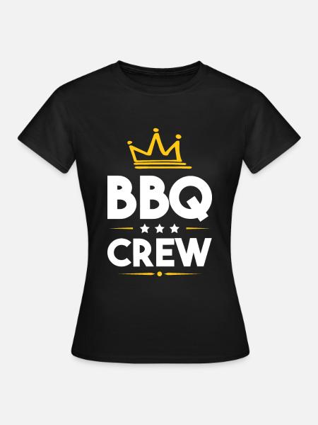 Bbq Crew - Frauen T-Shirt - Schwarz