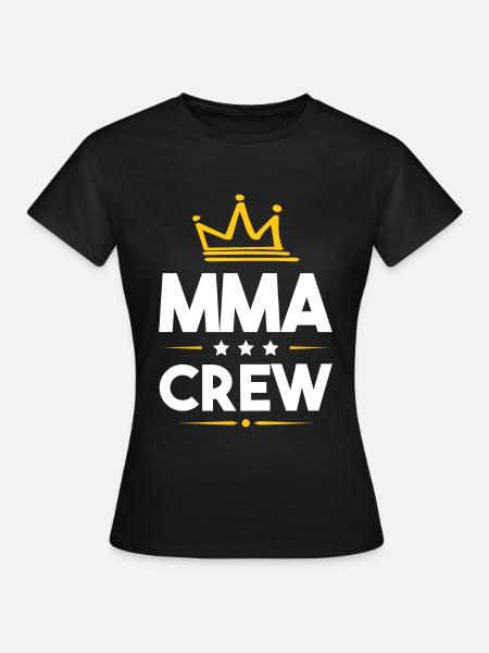 Mma Crew - Frauen T-Shirt - Schwarz