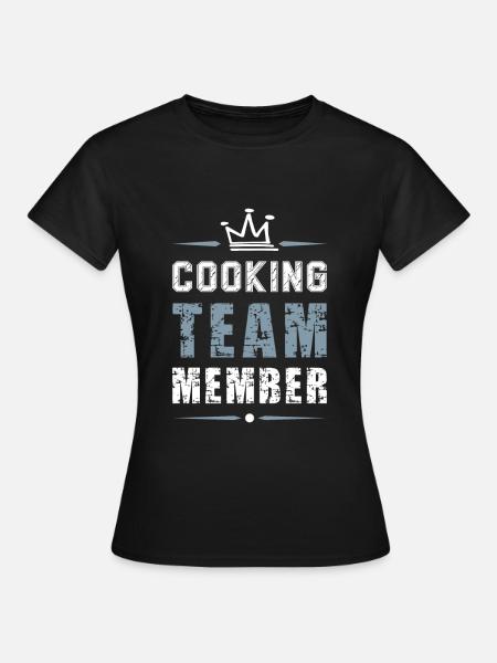 Cooking Team - Frauen T-Shirt - Schwarz