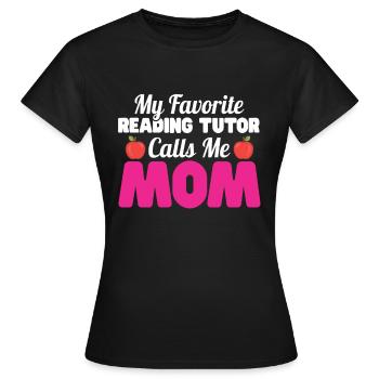 Tuteur Cadeau Tuteur - T-shirt Femme - noir - Devant - AI Model Female 172 dark (172cm)