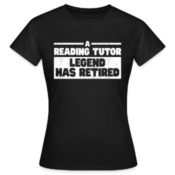 Tuteur Cadeau Tuteur - T-shirt Femme - noir - Devant - AI Model Female 172 dark (172cm)