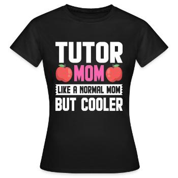 Tuteur Cadeau Tuteur - T-shirt Femme - noir - Devant - AI Model Female 172 dark (172cm)