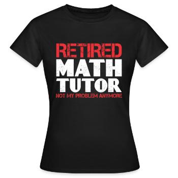Tuteur Cadeau Tuteur - T-shirt Femme - noir - Devant - AI Model Female 172 dark (172cm)