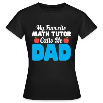 Tuteur Cadeau Tuteur - T-shirt Femme - noir - Devant - AI Model Female 172 dark (172cm)