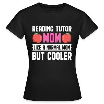 Tuteur Cadeau Tuteur - T-shirt Femme - noir - Devant - AI Model Female 172 dark (172cm)