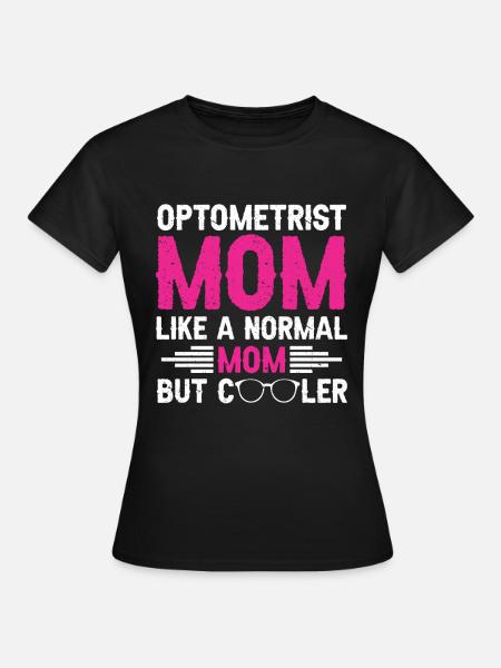 Optiker Geschenk Optometrie - Frauen T-Shirt - Schwarz