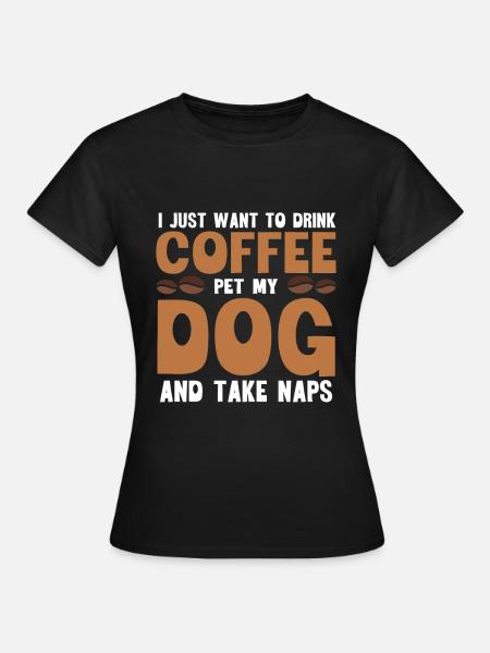 Barista Kaffee - Frauen T-Shirt - Schwarz