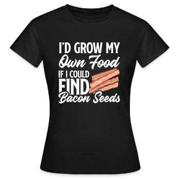 Lard - T-shirt Femme - noir - Devant - AI Model Female 172 dark (172cm)