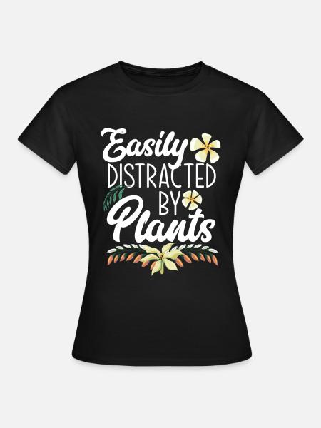 Garten Pflanzen Gärtner Gartenarbeit - Frauen T-Shirt - Schwarz