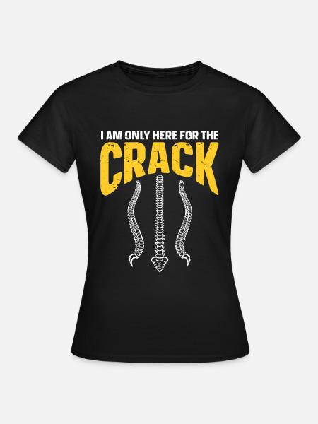 Chiropraktiker Chiropraktik - Frauen T-Shirt - Schwarz