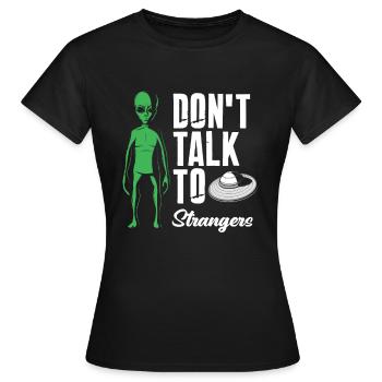 Aliens Aliens Alien - Frauen T-Shirt - Schwarz - Vorne - AI Model Female 172 dark (172cm)