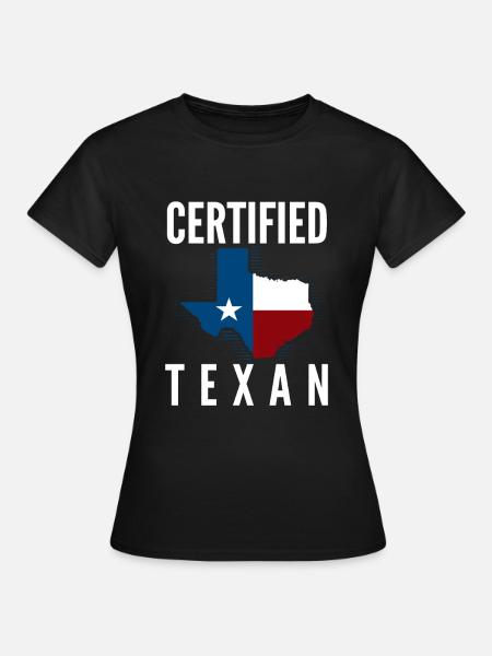 Texas Texaner - Frauen T-Shirt - Schwarz
