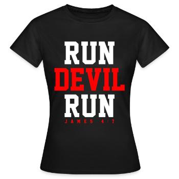 Verbünden Sie Jesus mit exklusivem - Frauen T-Shirt - Schwarz - Vorne - AI Model Female 172 dark (172cm)