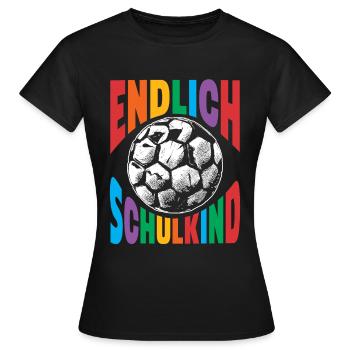 School 1. Grade - Frauen T-Shirt - Schwarz - Vorne - AI Model Female 172 dark (172cm)