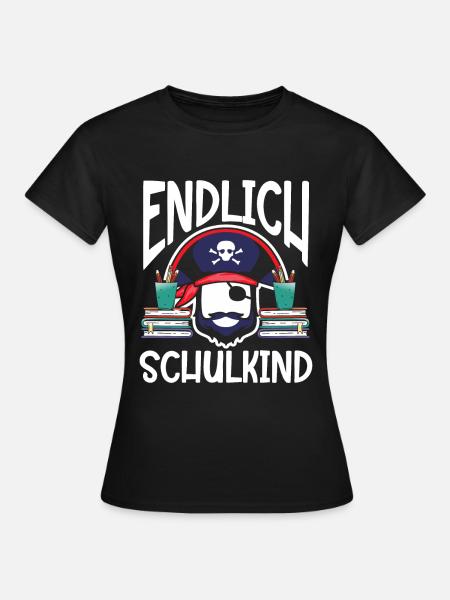 School 1. Grade - Frauen T-Shirt - Schwarz
