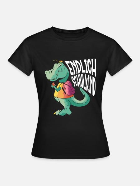 School 1. Grade - Frauen T-Shirt - Schwarz