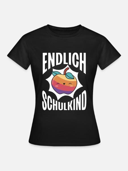 School 1. Grade - Frauen T-Shirt - Schwarz