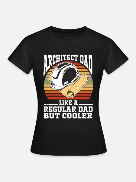 Architect Architecture - Frauen T-Shirt - Schwarz