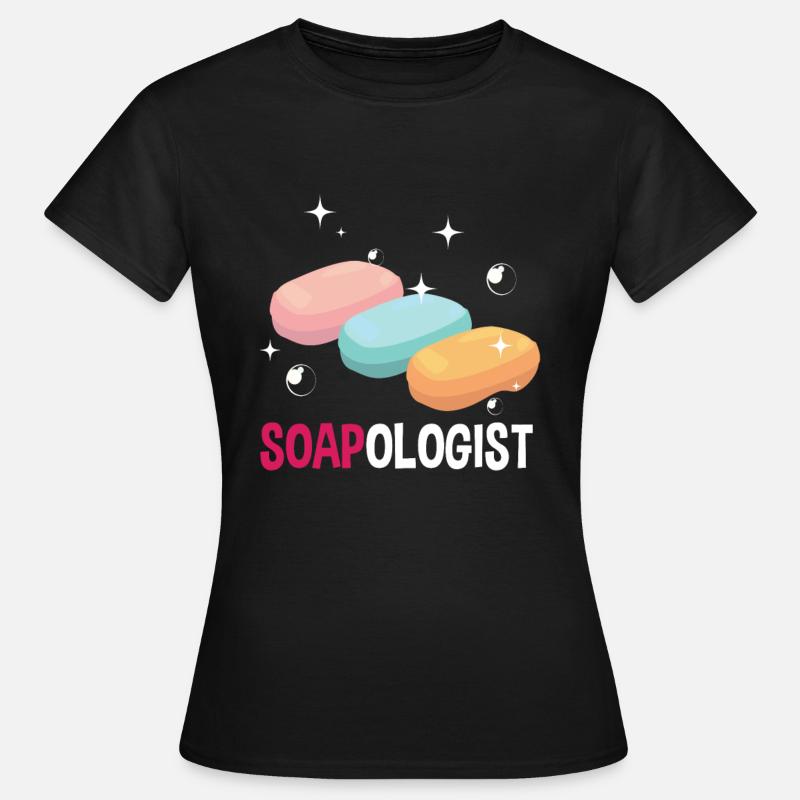 Soap Making Soapologist - Women's T-Shirt - black