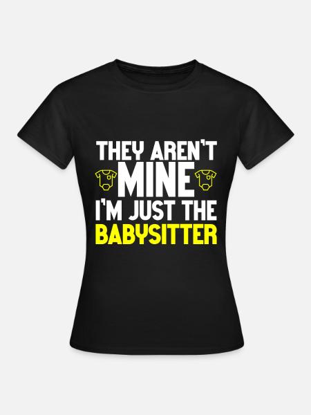 Babysitter Babysitting - Frauen T-Shirt - Schwarz