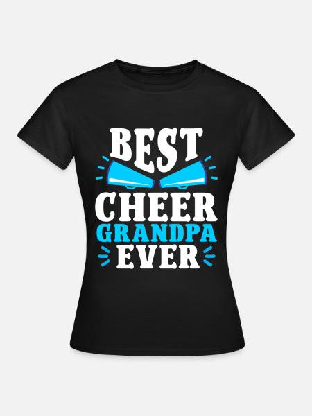 Cheerleading Cheerleader Base Flyer - Frauen T-Shirt - Schwarz