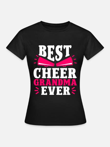 Cheerleading Cheerleader Base Flyer - Frauen T-Shirt - Schwarz