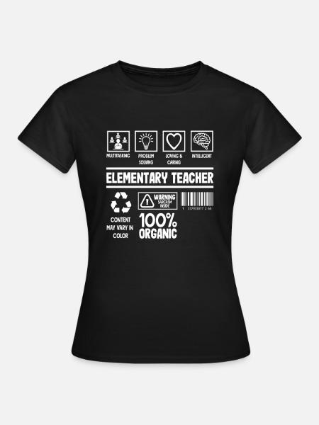 Grundschullehrerin Multitasking Problemlösung - Frauen T-Shirt - Schwarz