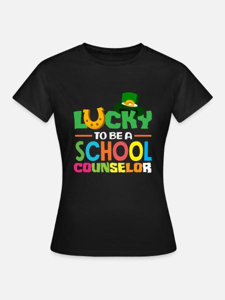 Glücklich Als Schulberater Sein - Frauen T-Shirt - Schwarz