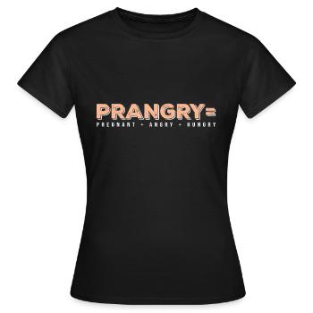 Gift Pregnant Woman Pregnant Pregnancy - Women's T-Shirt - black - Front - AI Model Female 172 dark (172cm)