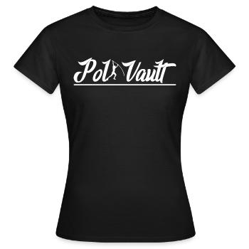 Saut À La Perche Athlète Sportif - T-shirt Femme - noir - Devant - AI Model Female 172 dark (172cm)